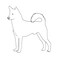 Canaan Dog (Design 5) - Printed Transfer Sheets for a variety of surfaces product 1